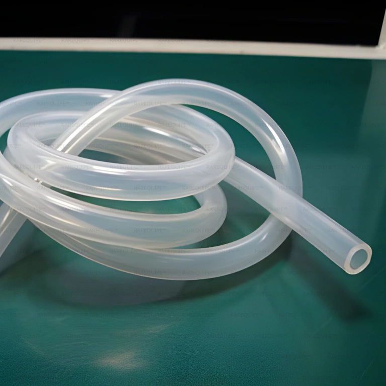 Food grade semi-transparent silicone tubing — flexible, non-toxic, FDA compliant — in stock Jeddah Saudi Arabia | Rarequipe