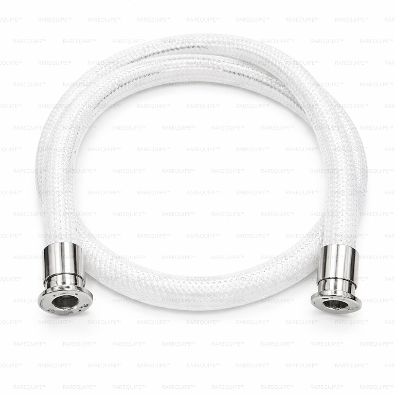 Food grade silicone braided hose — polyester reinforced, transparent, FDA compliant — in stock Jeddah Saudi Arabia | Rarequipe