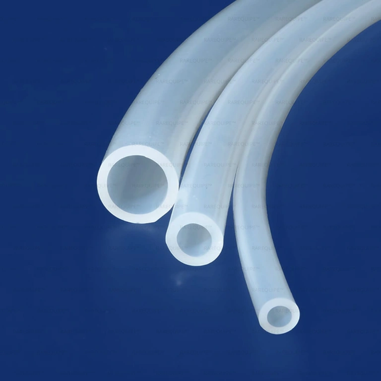 Food grade semi-transparent silicone tubing — flexible, non-toxic, FDA compliant — in stock Jeddah Saudi Arabia | Rarequipe