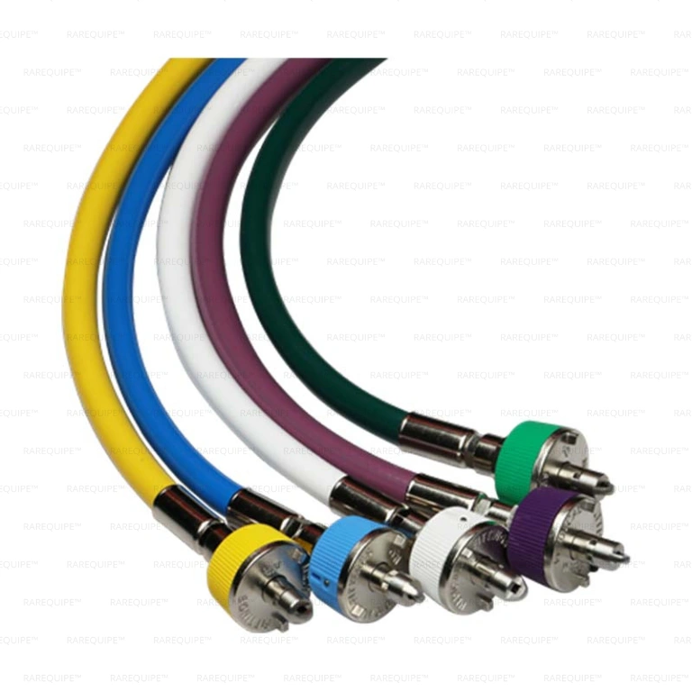 Medical grade conductive PVC hose for hospital gas systems with anti-static properties